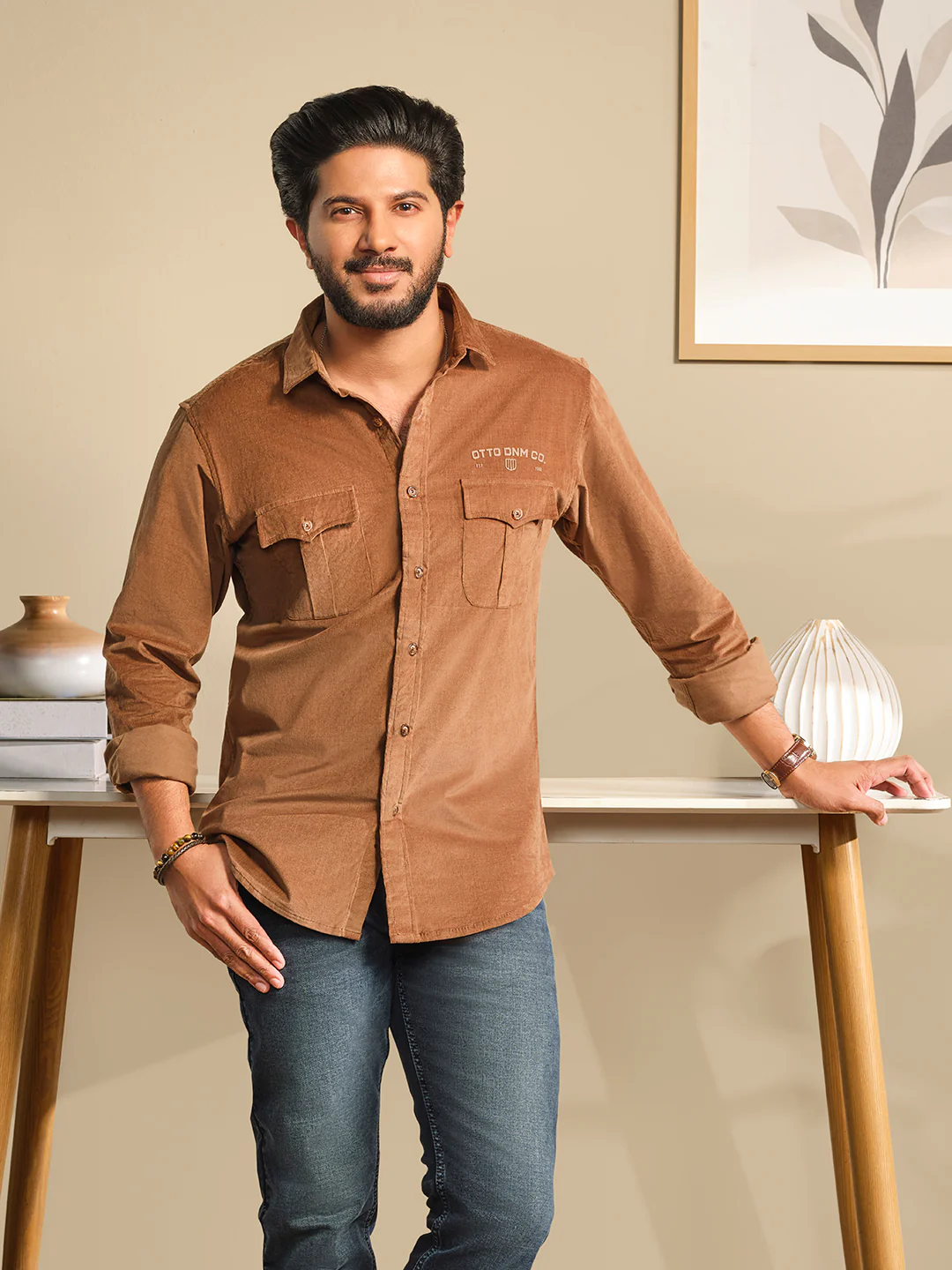 Men’s Full-Sleeve Casual Shirt - Thumbnail 2